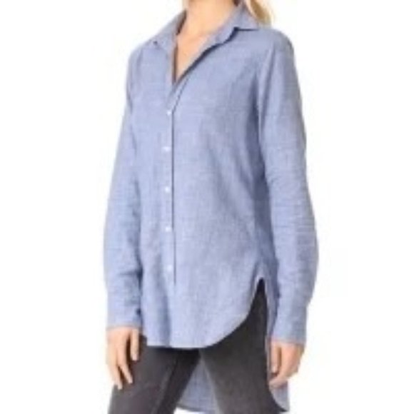 Frank & Eileen 1947 Grayson Made in USA fabric made in Italy Women's Medium - Picture 1 of 11